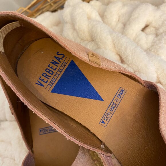 Verbenas Suede Espadrilles – Blush Pink, Size 38 (US 7.5–8) - Picture 3 of 4